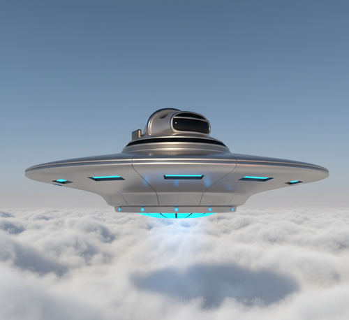 AI Illustration of a Plejaren Beam Ship